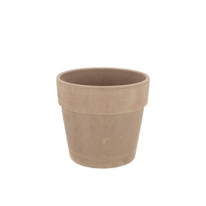 Terracotta Choco Cilinder Pot 12x10cm