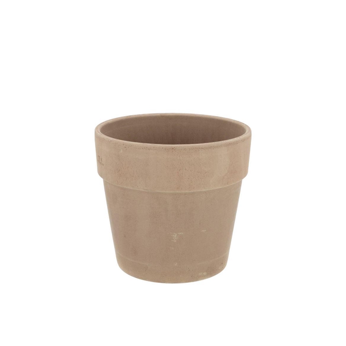 <h4>Terracotta Choco Cilinder Pot 12x10cm</h4>