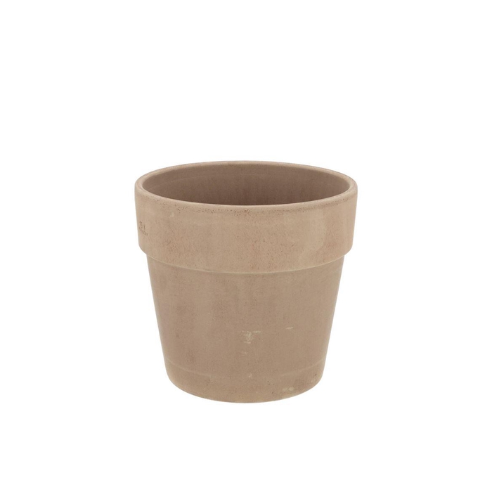 <h4>Terracotta Choco Cilinder Pot 12x10cm</h4>
