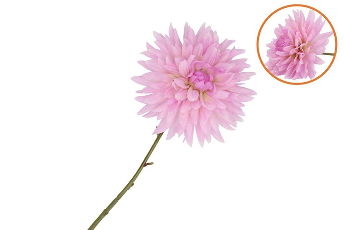 <h4>Silk Dahlia Pointy Light Purple 65cm Nm</h4>