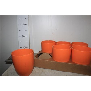 Keramische Pot H% Hugo Manderin Matte