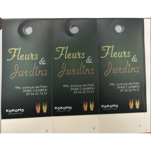 Étiquettes prix par 75 fleurs et jardin