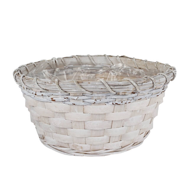 <h4>Bowl Jakarta bamboo 20xH10cm whitewash</h4>