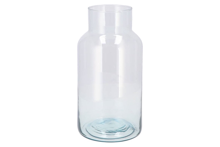 <h4>Glass Vase Recycled 16 X 30 Cm</h4>