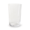 Glass vase conical d22 35cm