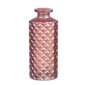 Bottle Caro17 d5.2xh13.2 rose metal