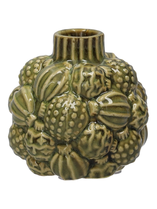 <h4>DF03-751621400 - Candle Holder Boelle d2.8/8.5xh8 green</h4>