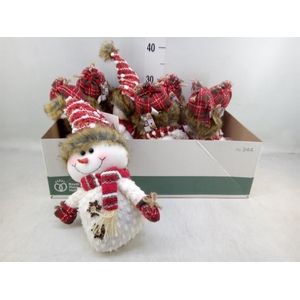 Decoratie  ..Sneeuwman H%