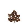 Leaf Maple Plate Olive 11x11x3cm Nm