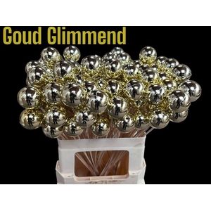 Kerstbal Op Stok H% 4 cm