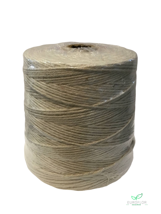 JUTE ROPE 1KG WHITE col01