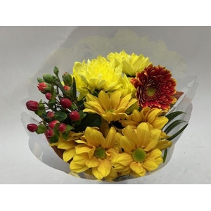 Boeket Wies peach