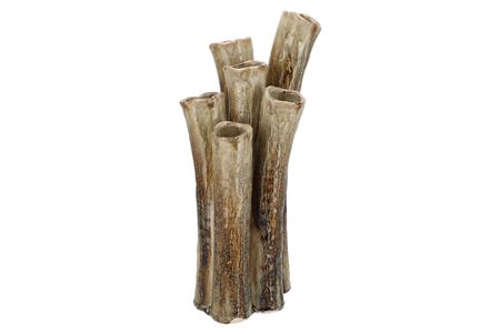 <h4>Inga Barrier Green Vase Tube Active Glaze 18x16x39</h4>