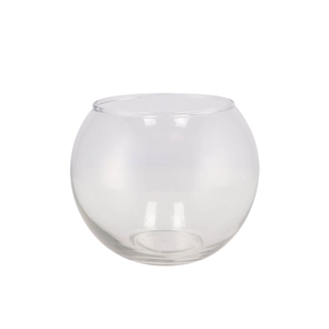 Glass Ball Sphere Shaded Vase D17xh14cm