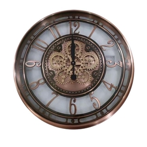 Clock Gear Ø70cm Red-Copper 63