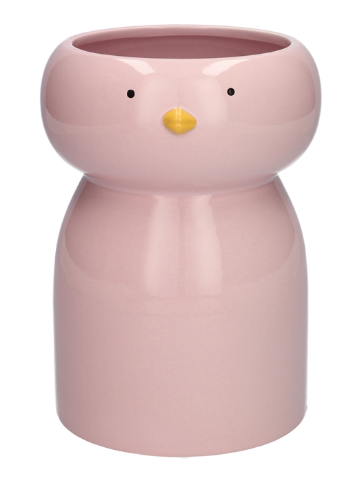<h4>DF03-740102700 - Vase Poppy 14x12.2x17 pink</h4>