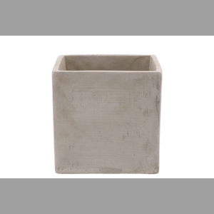 Concrete Pot Square 15x15x15cm