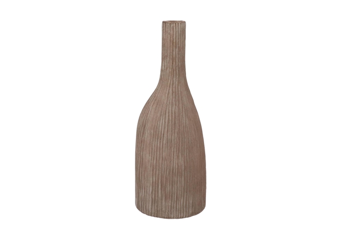 Florence Antique Bronze Tall Vase M 20x14x50cm