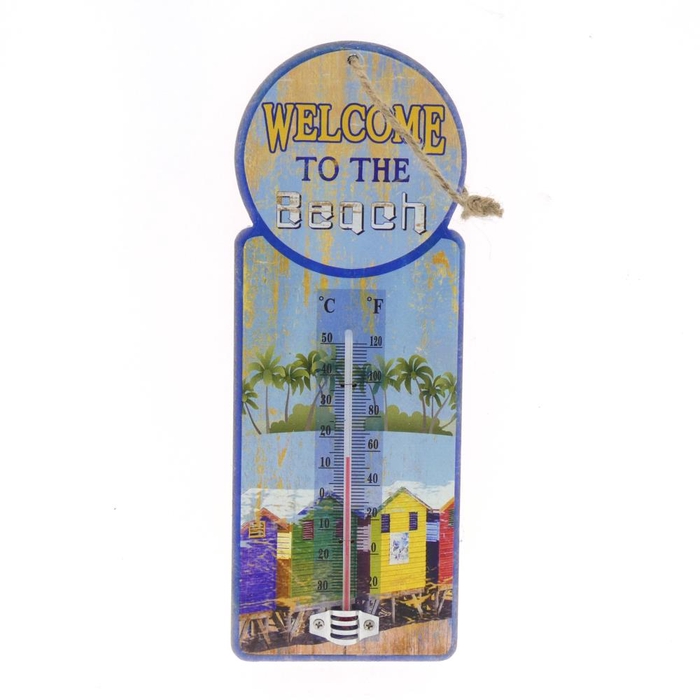 <h4>Thermometer Mdf Welcome27x10</h4>