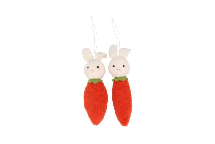<h4>Easter Fun Hanger Orange Bunny Carrot Ass 4x15cm Nm Nm</h4>