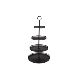 Storage Shelf Esi Metal Wild Black 44x87cm