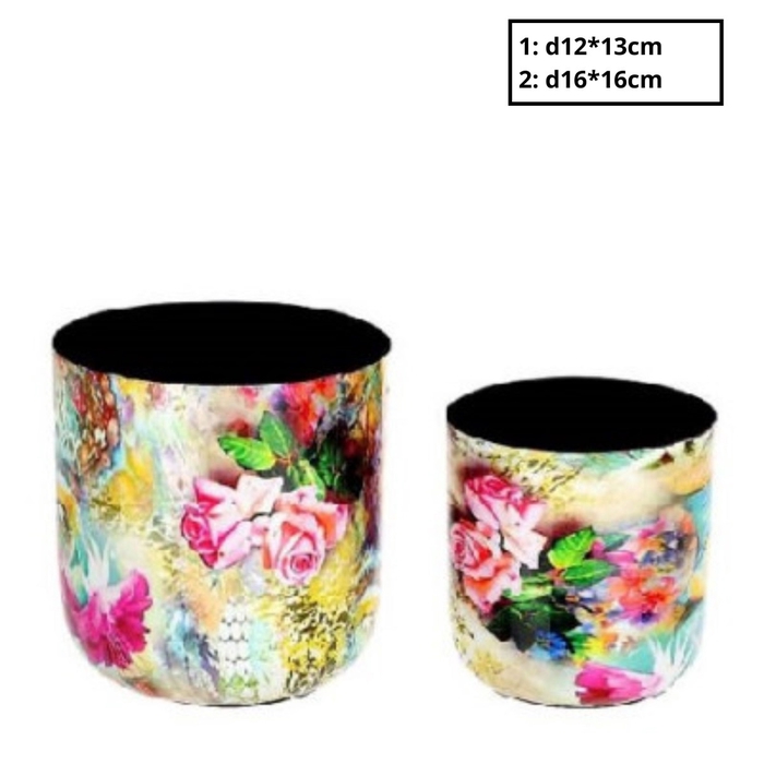 <h4>Vivra Vibrant pot S/2 d16*16cm</h4>