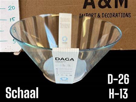 <h4>Glazen Schaal H13 D26</h4>