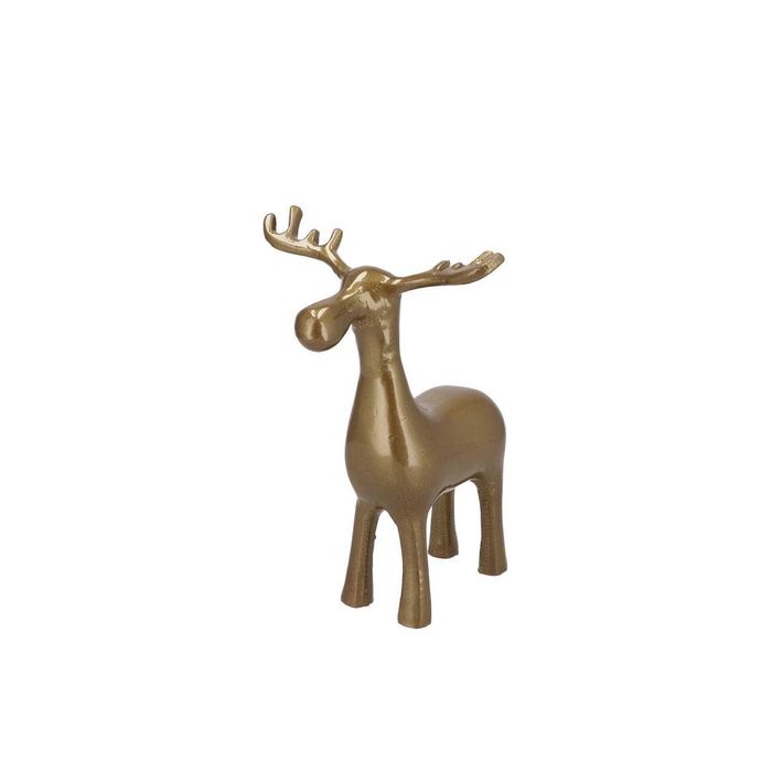 <h4>Hawley Gold Moose Deco 14.5x13x18cm</h4>