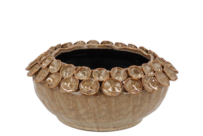 <h4>Nancy Sand Pot Flower 29x29x13cm</h4>