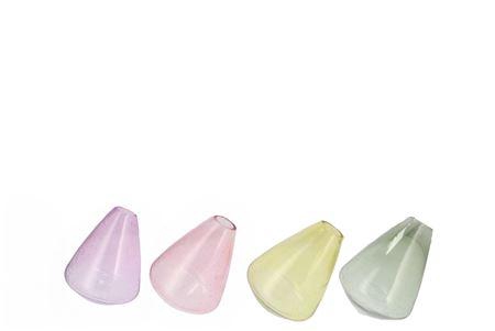 <h4>Delight Dreamy Pastel Mix Drop Vase Ass 15x20cm</h4>