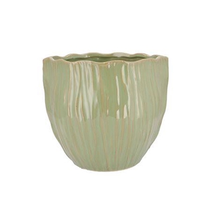 Lima Pistache Pot Round 22x22x19cm Nm