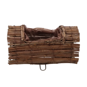 Wicker Planter Cylindrical 26x114cm