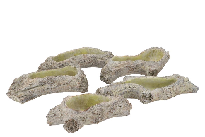 <h4>Nature Bark Scottish Brown Planter 30x13x8cm</h4>