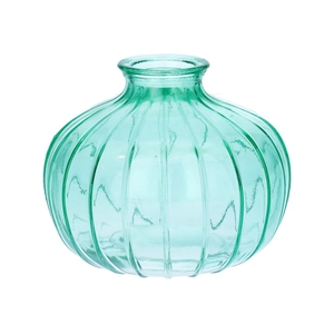 Bottle Carmen d4/10.5xh8.5 turquois