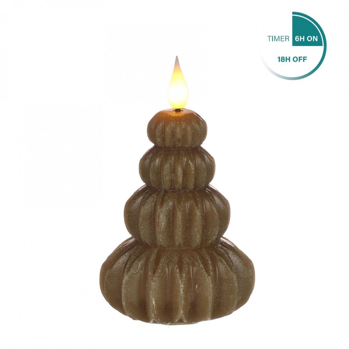 <h4>LED kaars boom wax 7*12cm</h4>