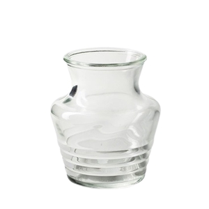Glass vase lies d12 14cm