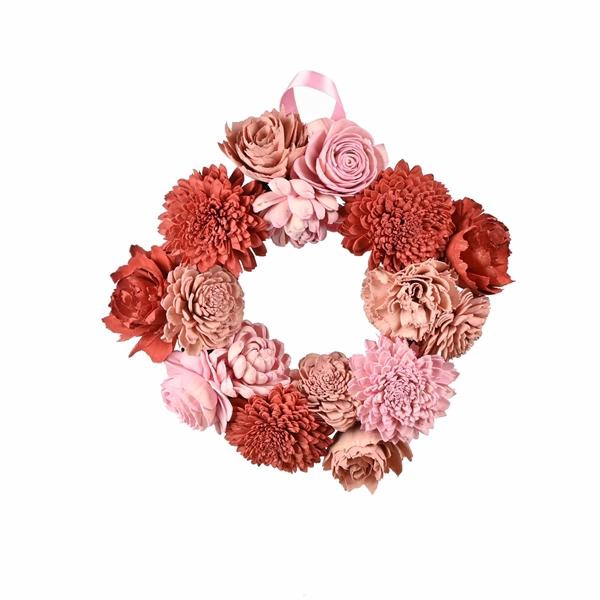 <h4>Sola Wreath Pink Ø25cm Roxy Pink Mix</h4>