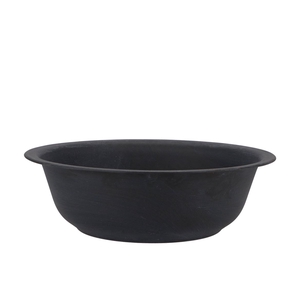 Zinc Basic Black Bowl 32x10cm Nvb