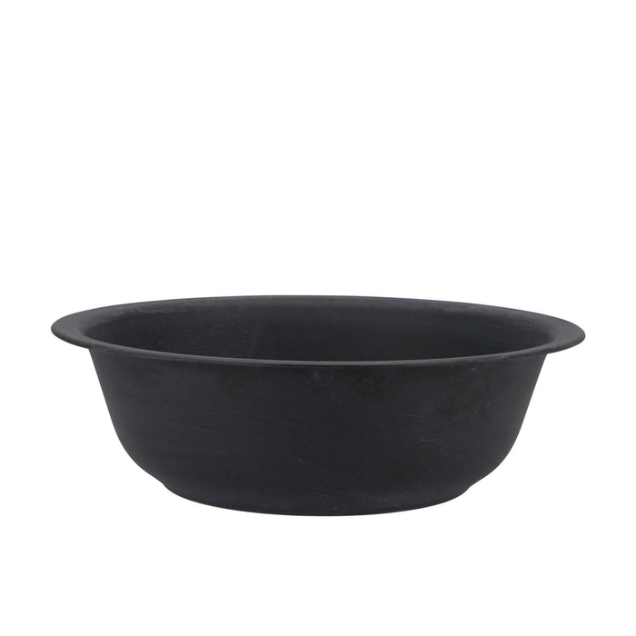 <h4>Zinc Basic Black Bowl 32x10cm Nvb</h4>