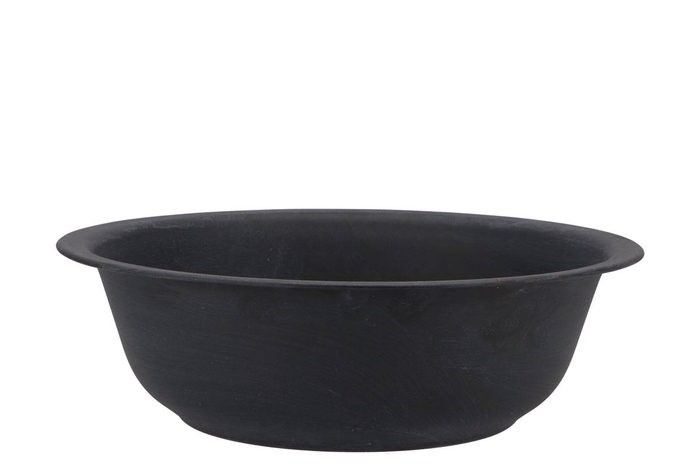 <h4>Zinc Basic Black Bowl 32x10cm</h4>