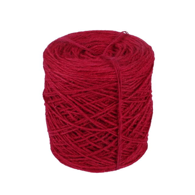 Flaxcord ± 3,5 mm ca 1 kg rood 14