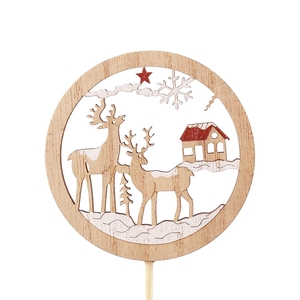 20cm Deco rendier 7cm