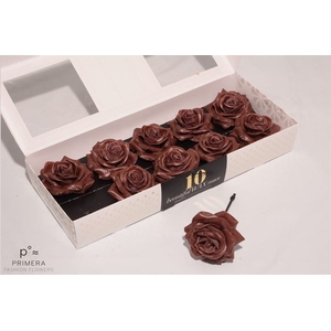 Roos Wax Zijde 286 Chocolade