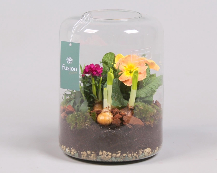 <h4>Green Bottle Isabella Large Voorjaar met Arrangement</h4>