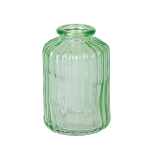 Vaas Siena glas 6.5xH10cm groen transparant