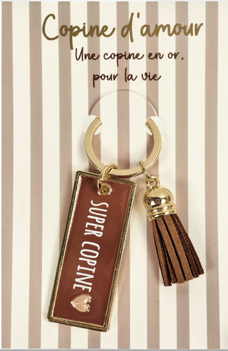 <h4>Porte clé "copine d'amour"</h4>