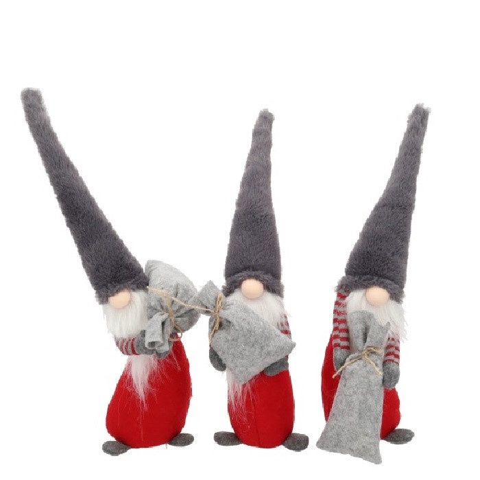 <h4>Christmas Deco gnome 11*15*45cm</h4>