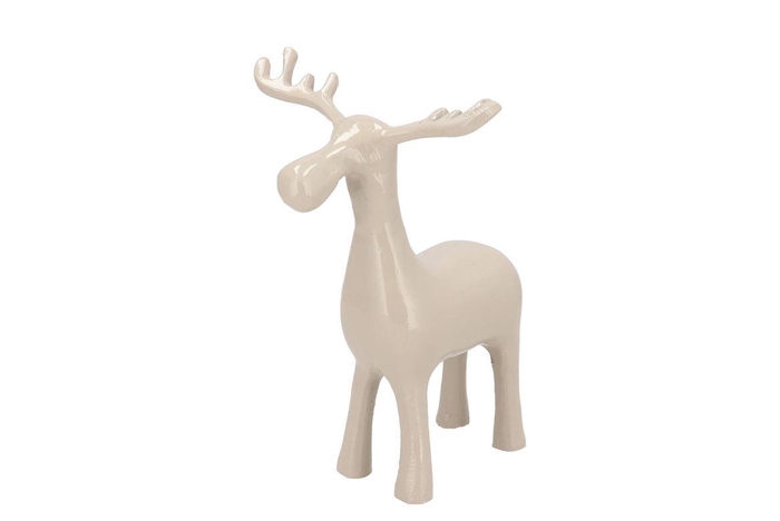 Hawley Sand Moose Deco 17x17x24cm