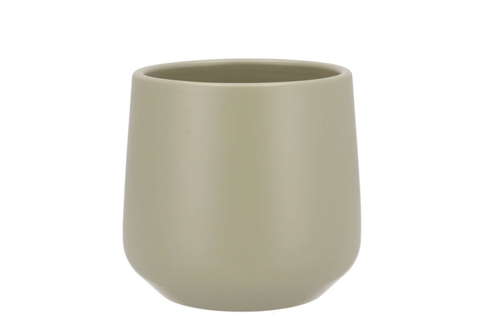 <h4>Ceramic Orchid Pot Pistache 14cm</h4>