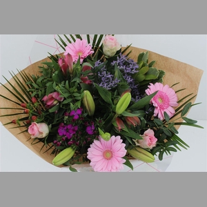 Boeket Roos Sp. Roze